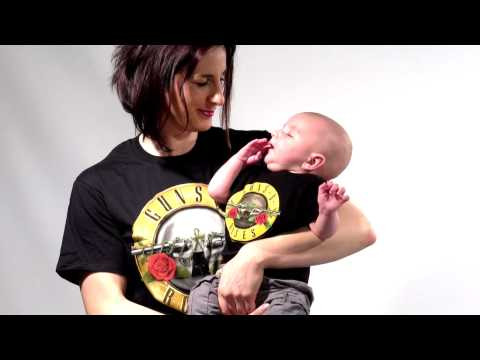 Duo-rocksæt | Guns 'n Roses Far T-shirt & T-shirt til børn